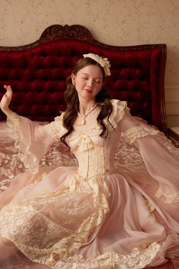 Princess Ballet Dress Romantic Royalcore Princess Corset Dress