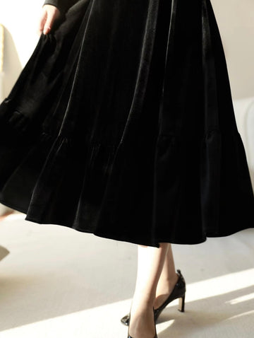 Twilight - Ankle length Flared Skirt