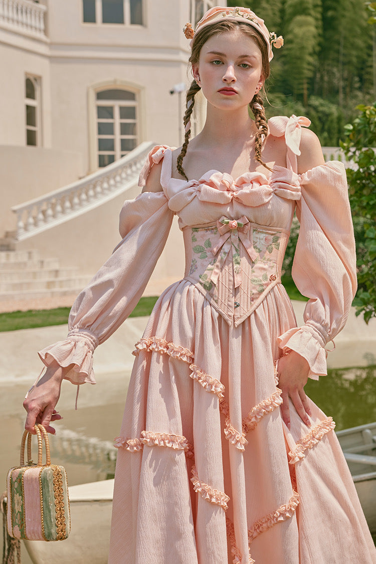 Pandoura Cotton Candy dress & corset set – ÀMonBelAmour